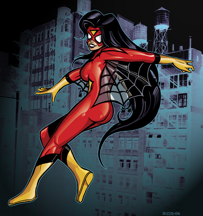 superheroes wallpaper. Spider Woman Superhero